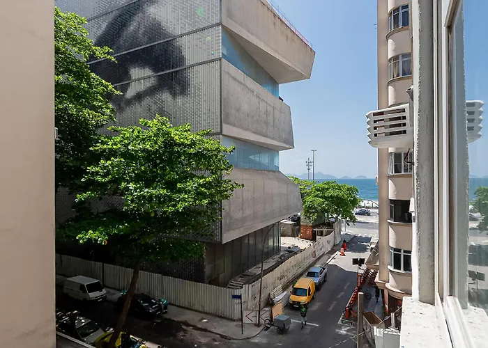 Vista Mar - Fantástico Stúdio no Posto 5 - Copacabana Rio de Janeiro